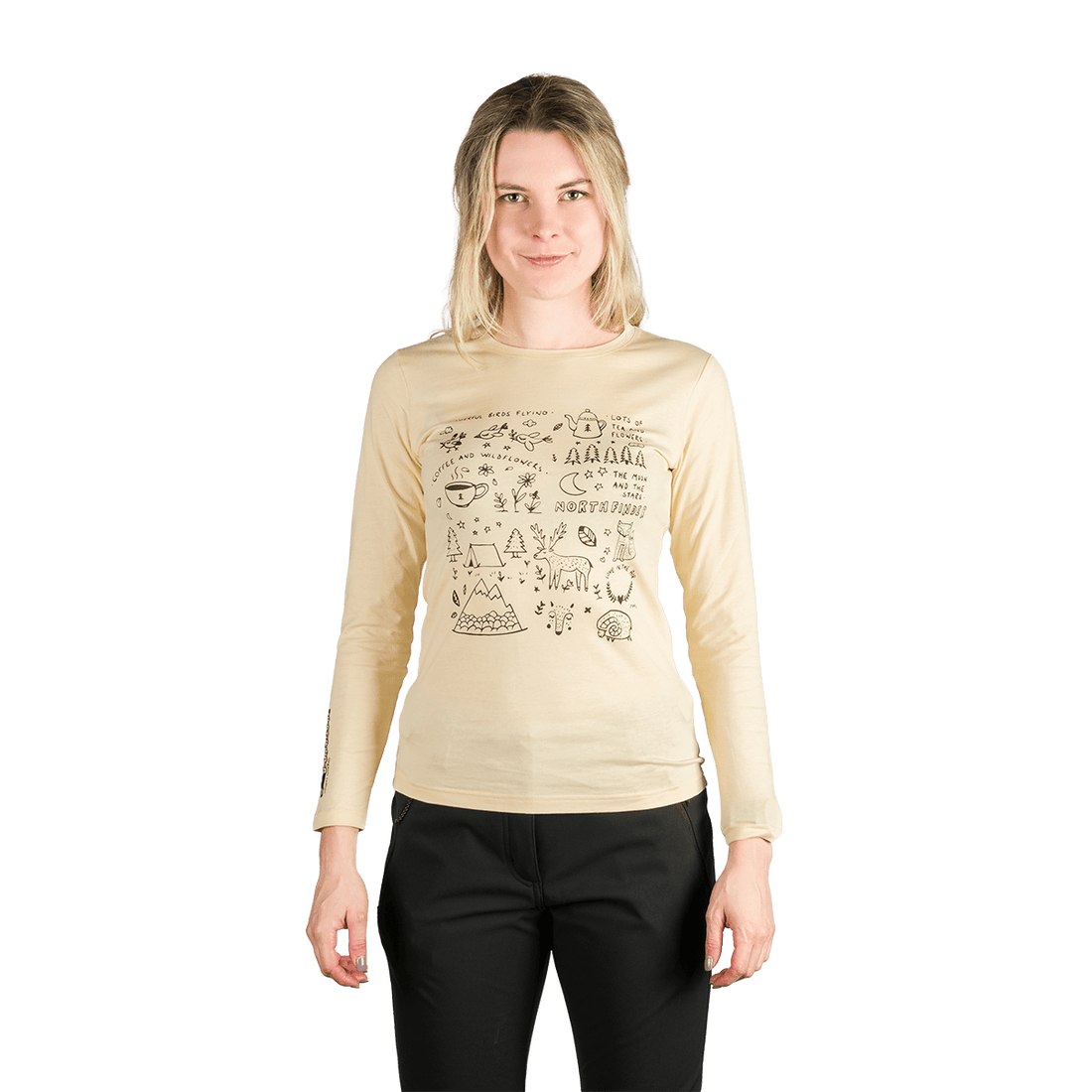 TR-6026OR women's organic cotton T-shirt  RIYA