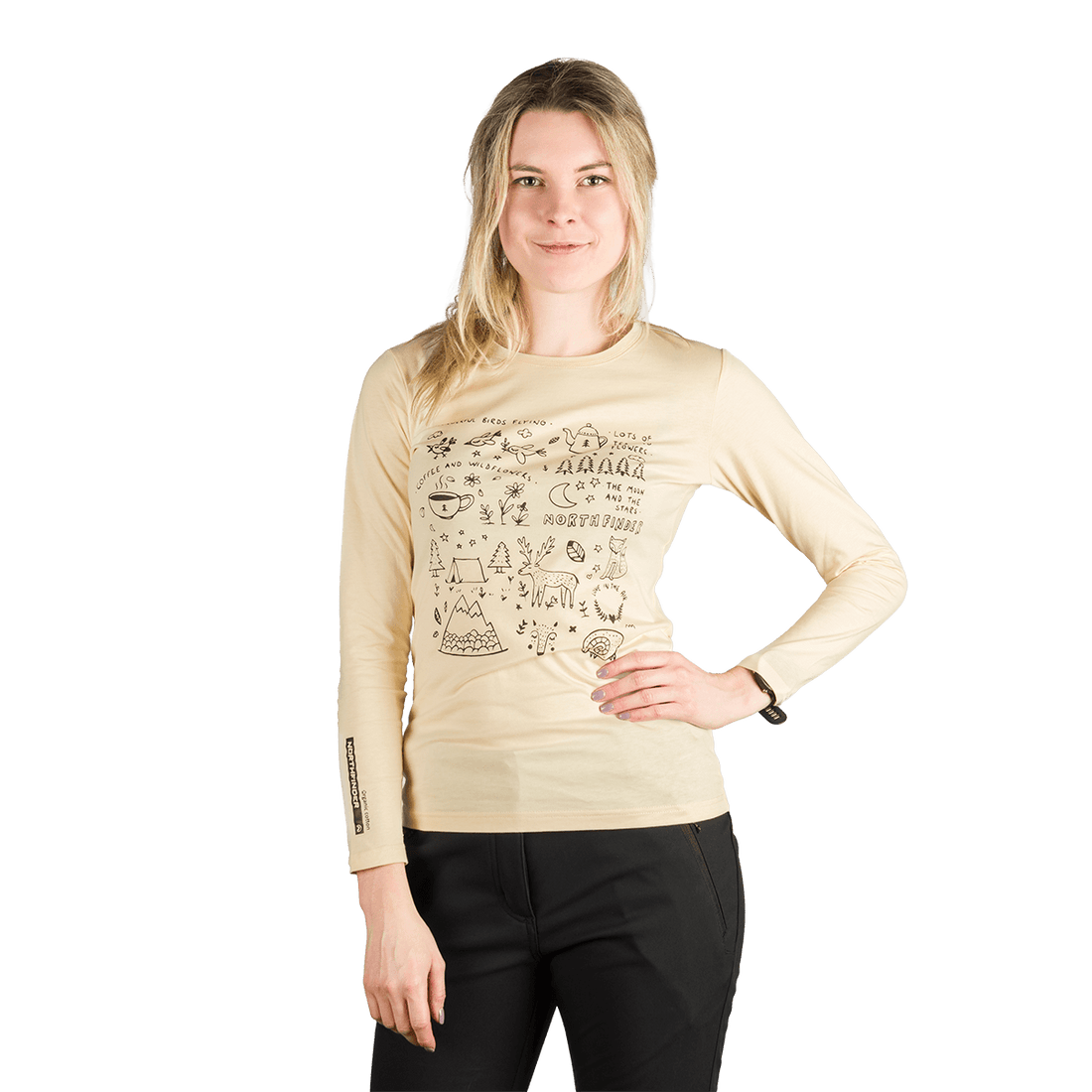 TR-6026OR women's organic cotton T-shirt  RIYA