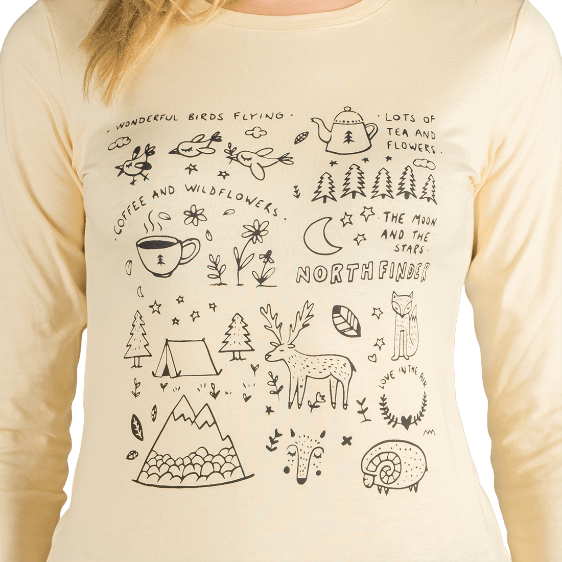 TR-6026OR women's organic cotton T-shirt  RIYA