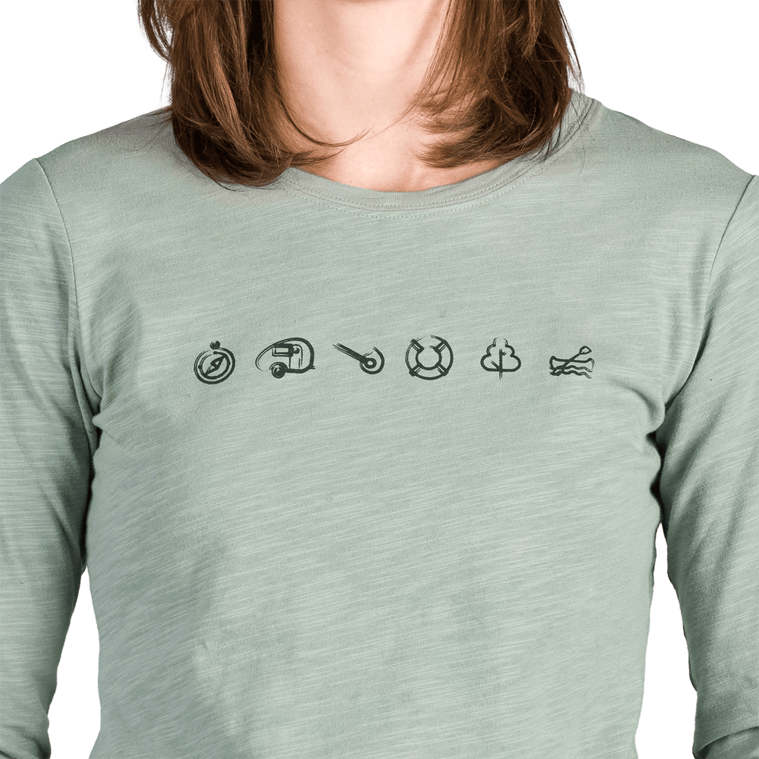 TR-6028OR women's organic slub cotton t-shirt ELIANNA