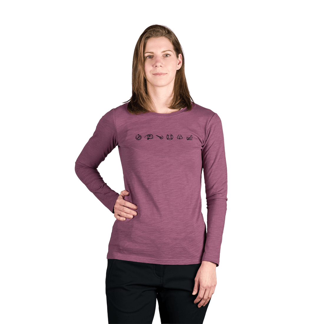 TR-6028OR women's organic slub cotton t-shirt ELIANNA