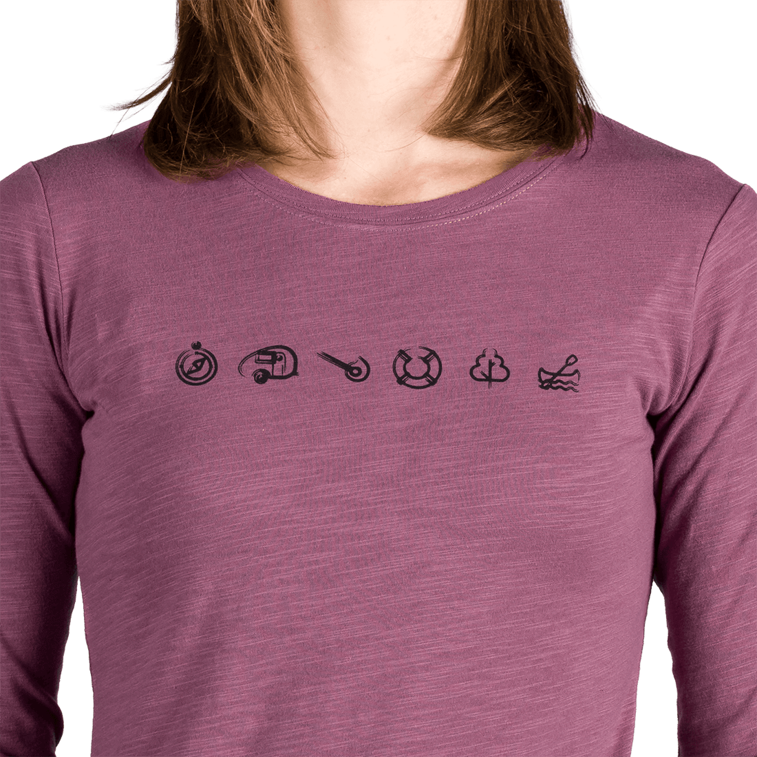 TR-6028OR women's organic slub cotton t-shirt ELIANNA