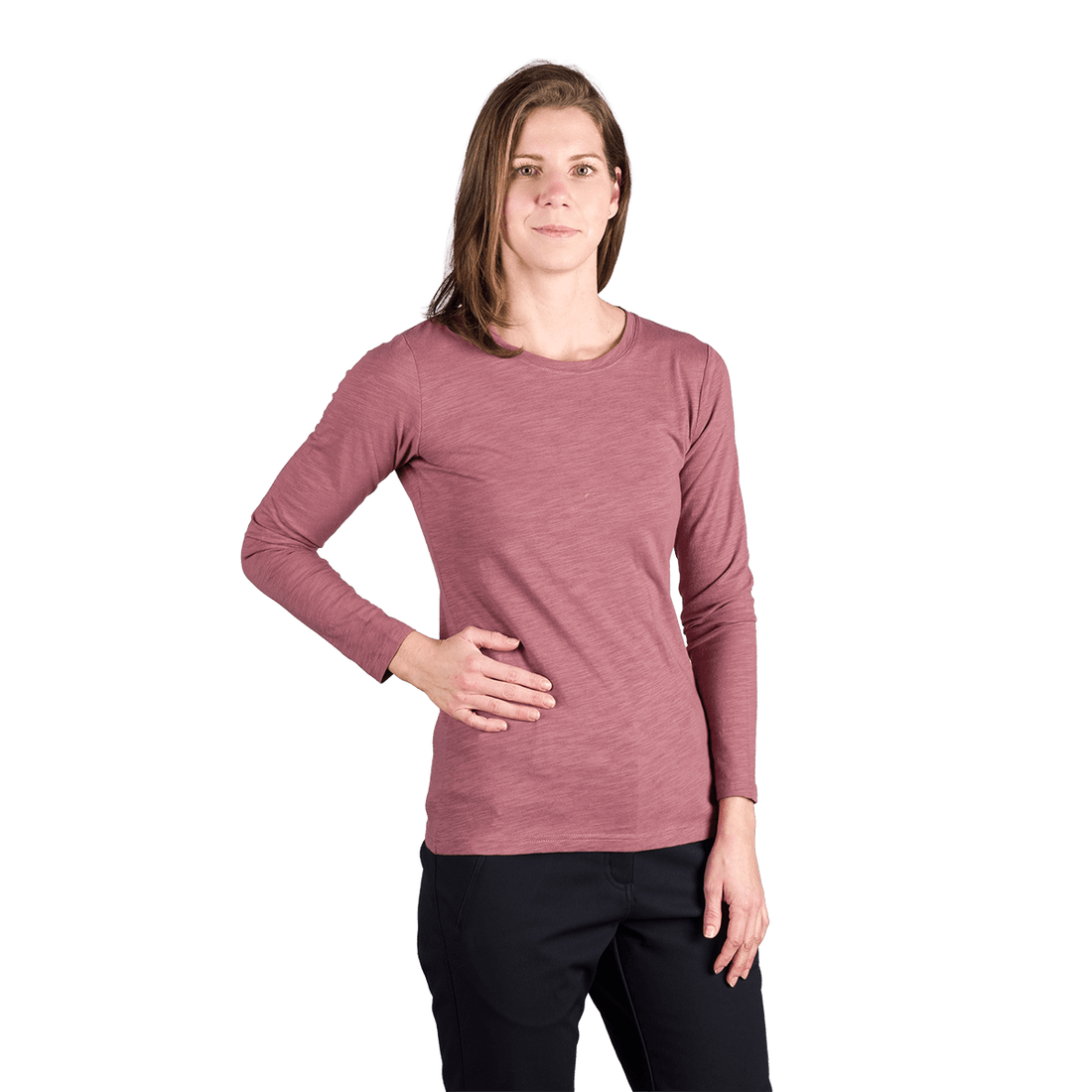 TR-6030OR women's organic slub cotton t-shirt CARLEIGH