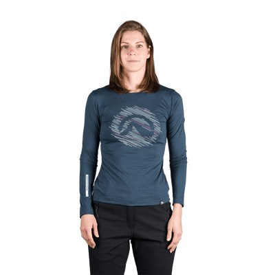TR-6032OR women's merino T-shirt long sleeve ARACELY