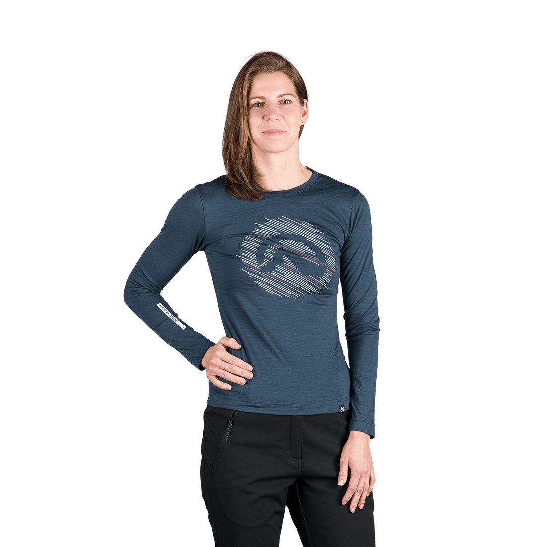TR-6032OR women's merino T-shirt long sleeve ARACELY