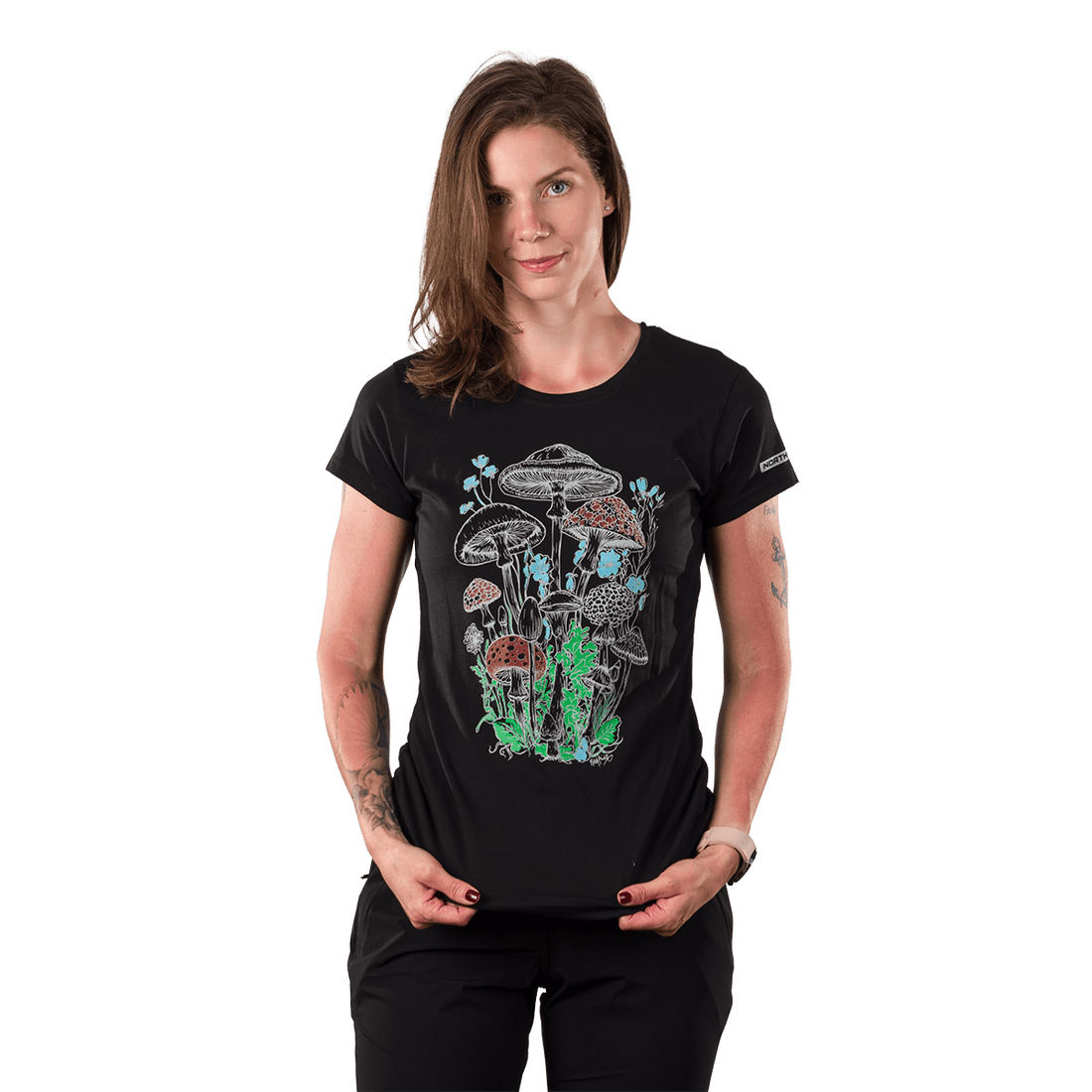 TR-6045OR women's outdoor organic cotton T-shirt TRYANNA