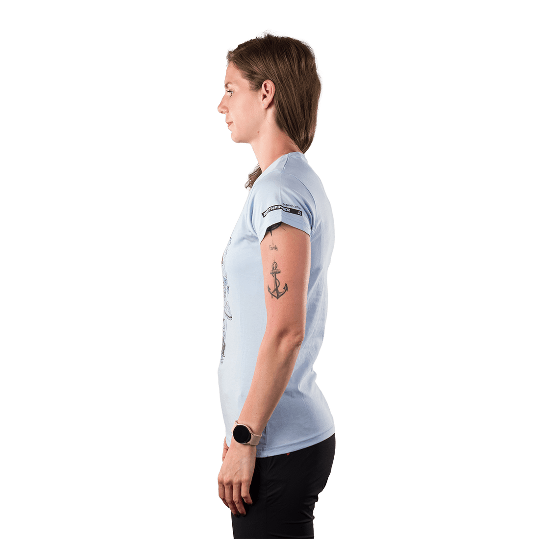TR-6045OR women's outdoor organic cotton T-shirt TRYANNA