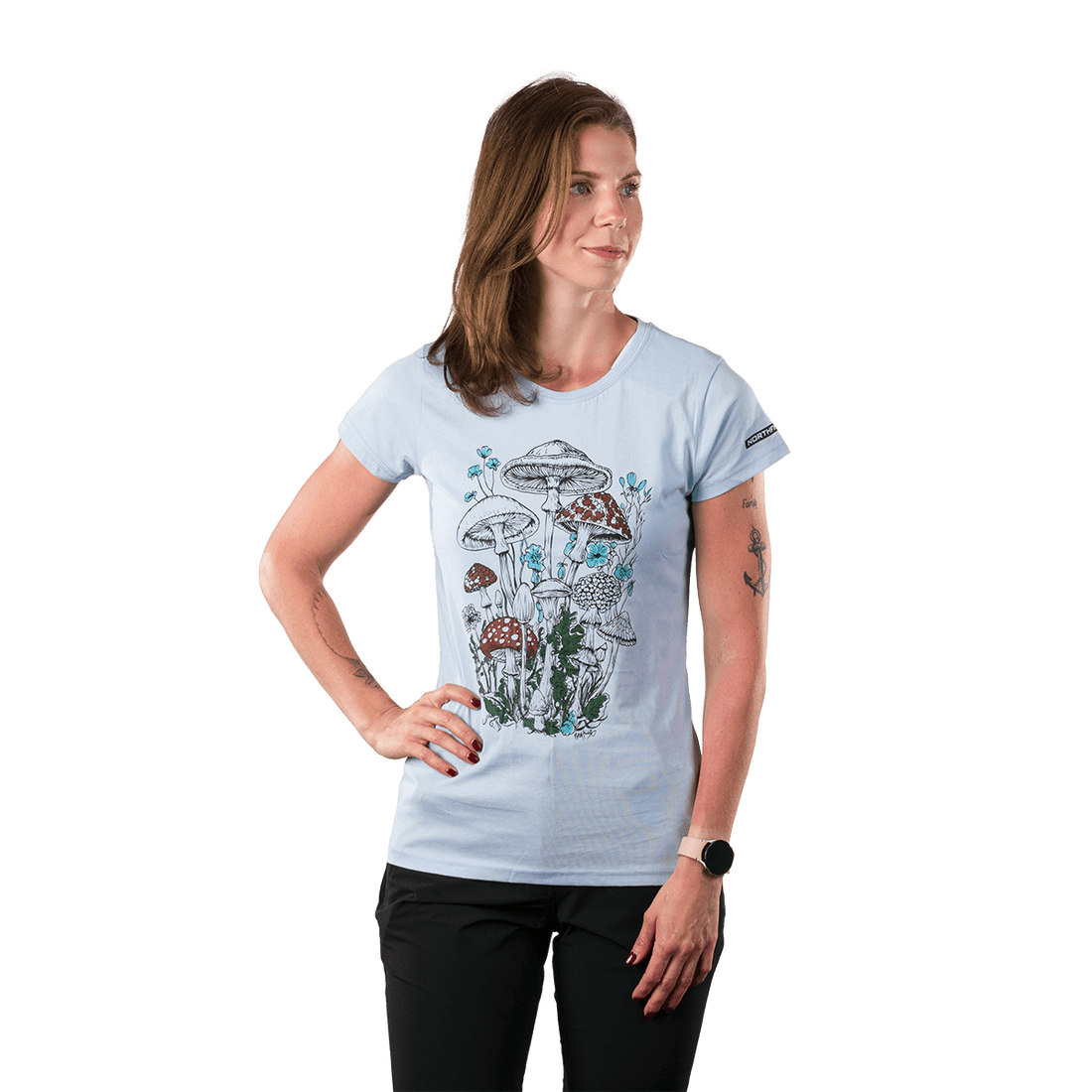 TR-6045OR women's outdoor organic cotton T-shirt TRYANNA
