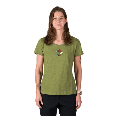 TR-6050OR women's outdoor organic slub cotton T-shirt  GRACIANA