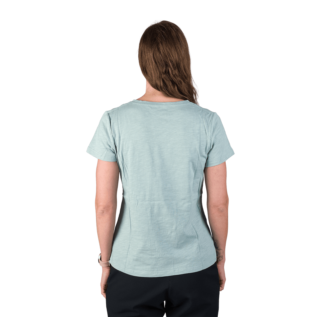 TR-6050OR women's outdoor organic slub cotton T-shirt  GRACIANA