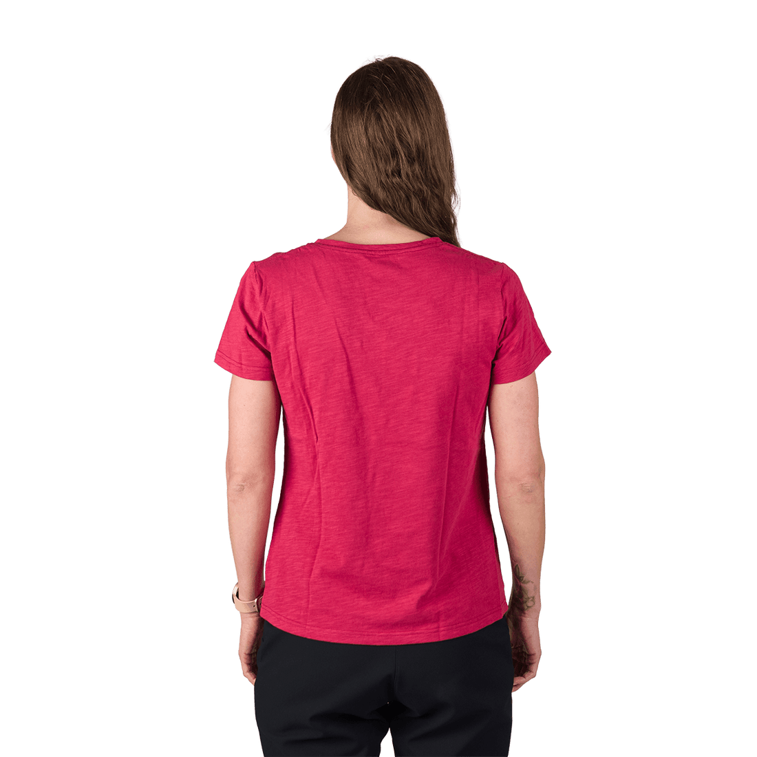 TR-6050OR women's outdoor organic slub cotton T-shirt  GRACIANA