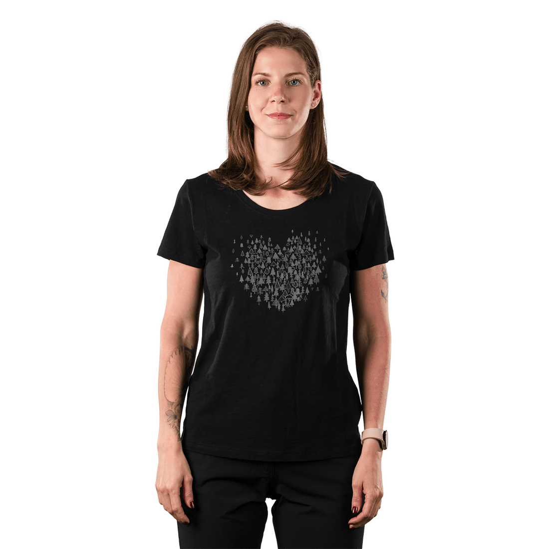 TR-6051OR women's outdoor organic slub cotton T-shirt  GUADALUPE