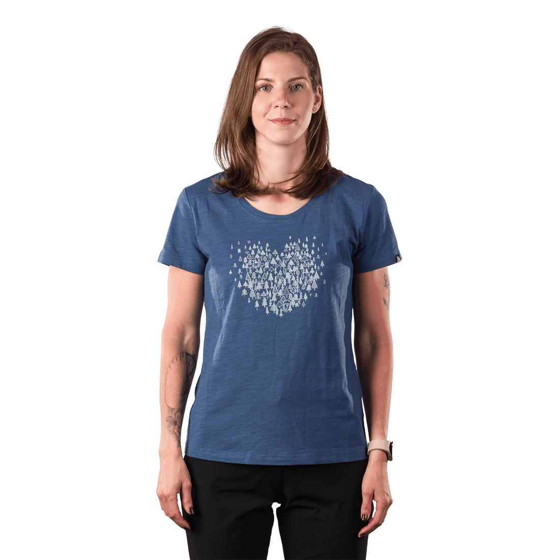 TR-6051OR women's outdoor organic slub cotton T-shirt  GUADALUPE