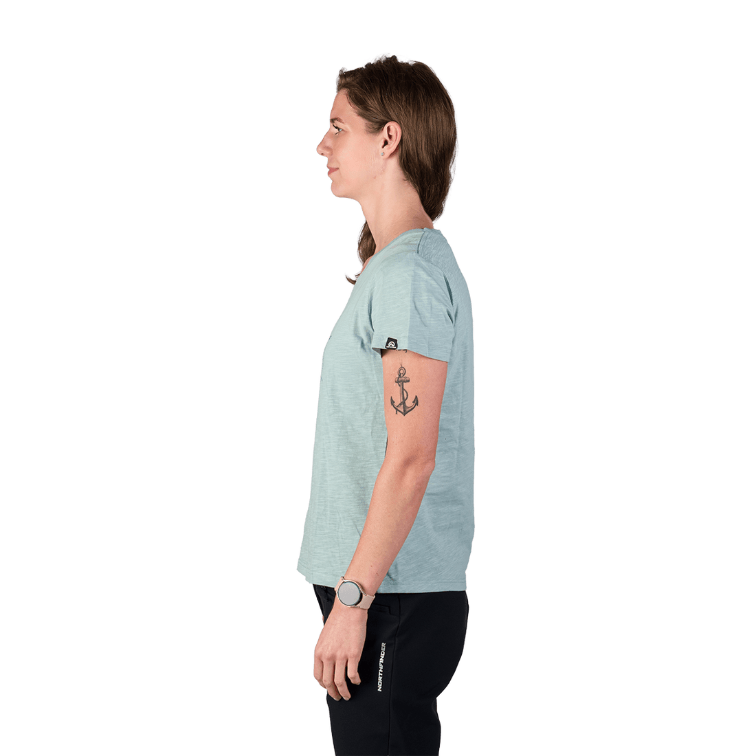 TR-6052OR women's outdoor organic slub cotton T-shirt  HELENA