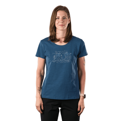 TR-6052OR women's outdoor organic slub cotton T-shirt  HELENA