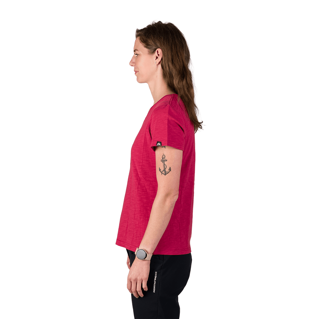 TR-6052OR women's outdoor organic slub cotton T-shirt  HELENA
