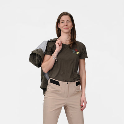 TR-6054OR women's outdoor merino T-shirt ILANA