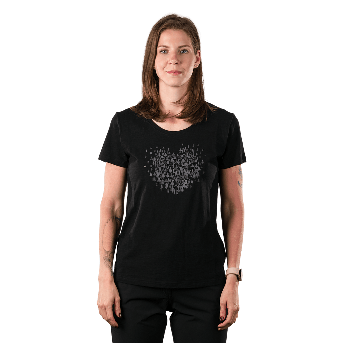 TR-6055OR women's outdoor technical T-shirt INES