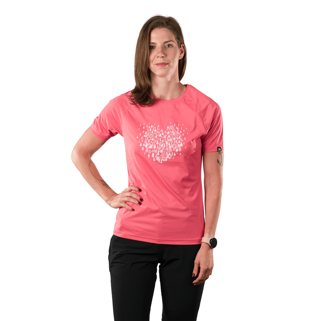 TR-6055OR women's outdoor technical T-shirt INES