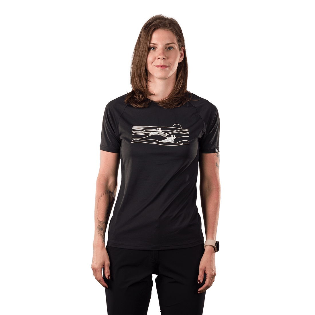 TR-6056OR women's outdoor technical T-shirt ISADORA