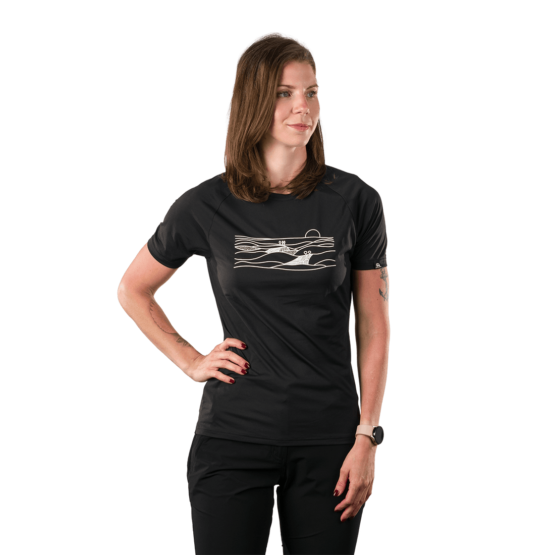 TR-6056OR women's outdoor technical T-shirt ISADORA
