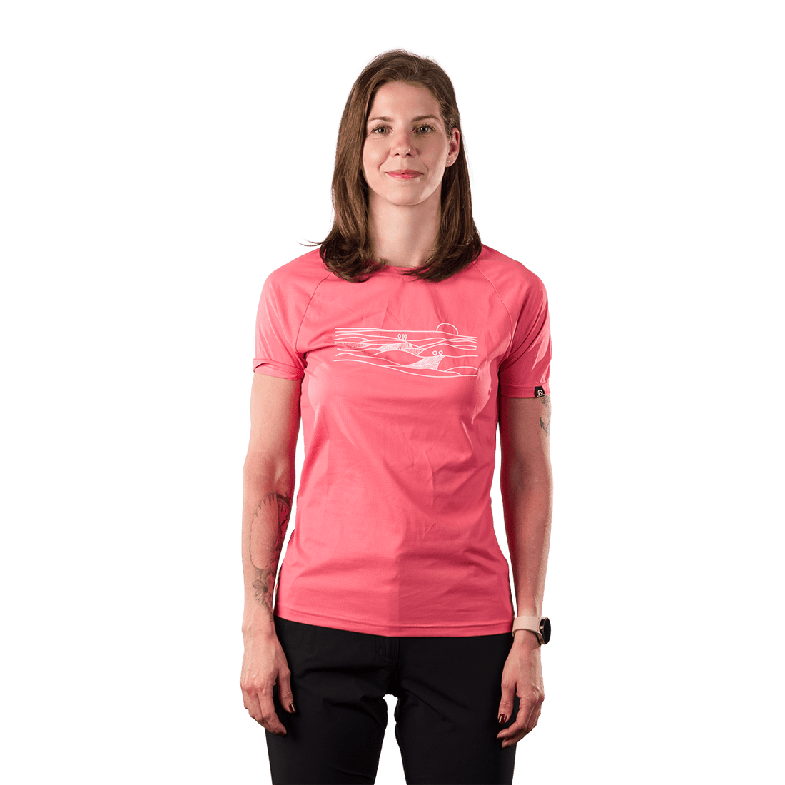 TR-6056OR women's outdoor technical T-shirt ISADORA