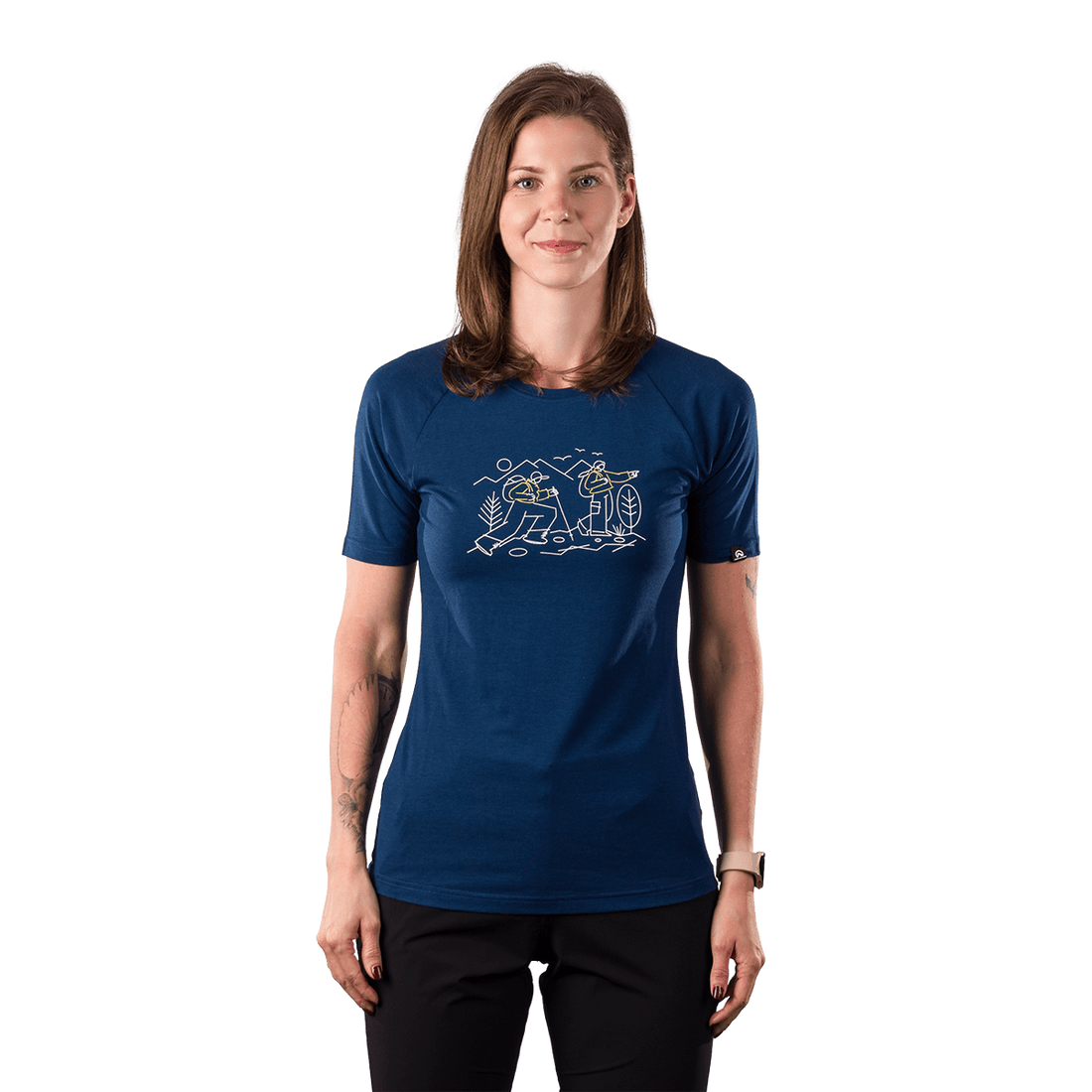 TR-6057OR women's outdoor bamboo T-shirt IVANA