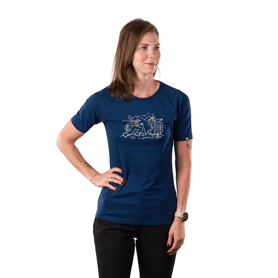 TR-6057OR women's outdoor bamboo T-shirt IVANA