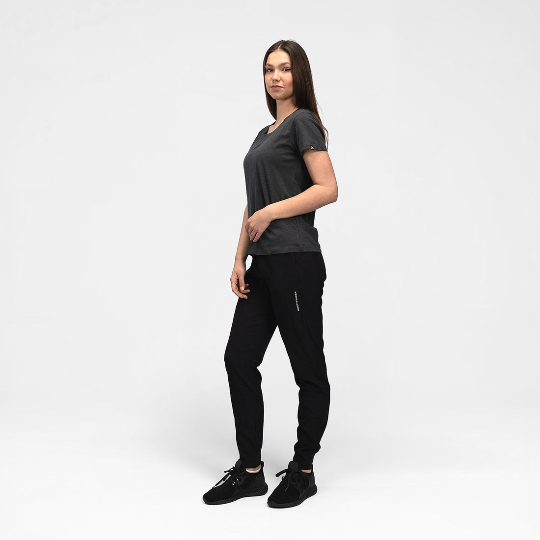 TR-6066OR women's outdoor organic slub cotton T-shirt KONCITA