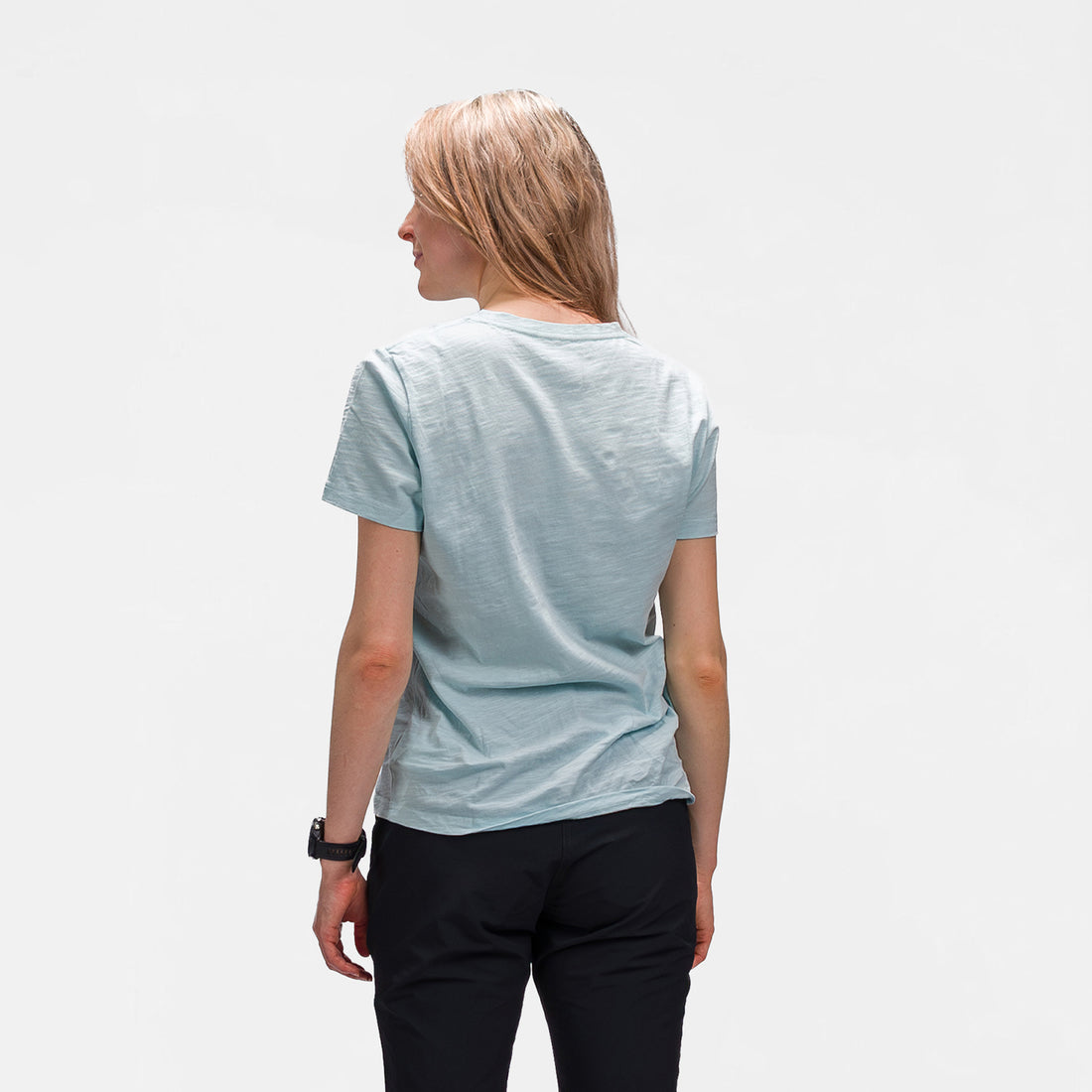TR-6066OR women's outdoor organic slub cotton T-shirt KONCITA
