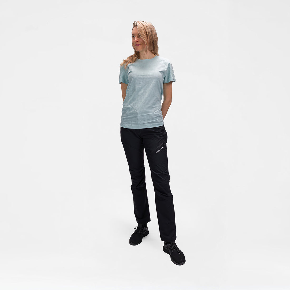 TR-6066OR women's outdoor organic slub cotton T-shirt KONCITA