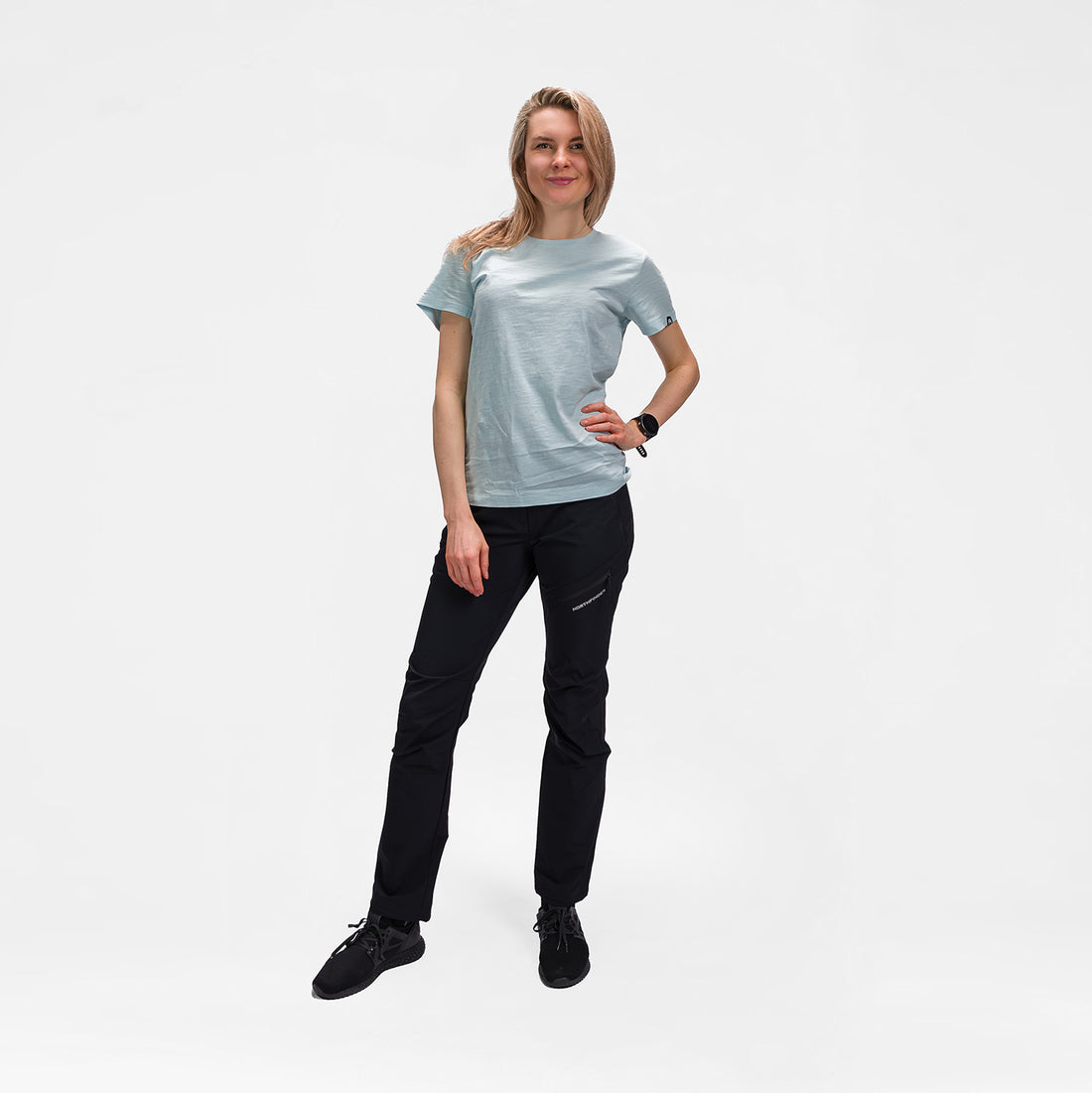 TR-6066OR women's outdoor organic slub cotton T-shirt KONCITA