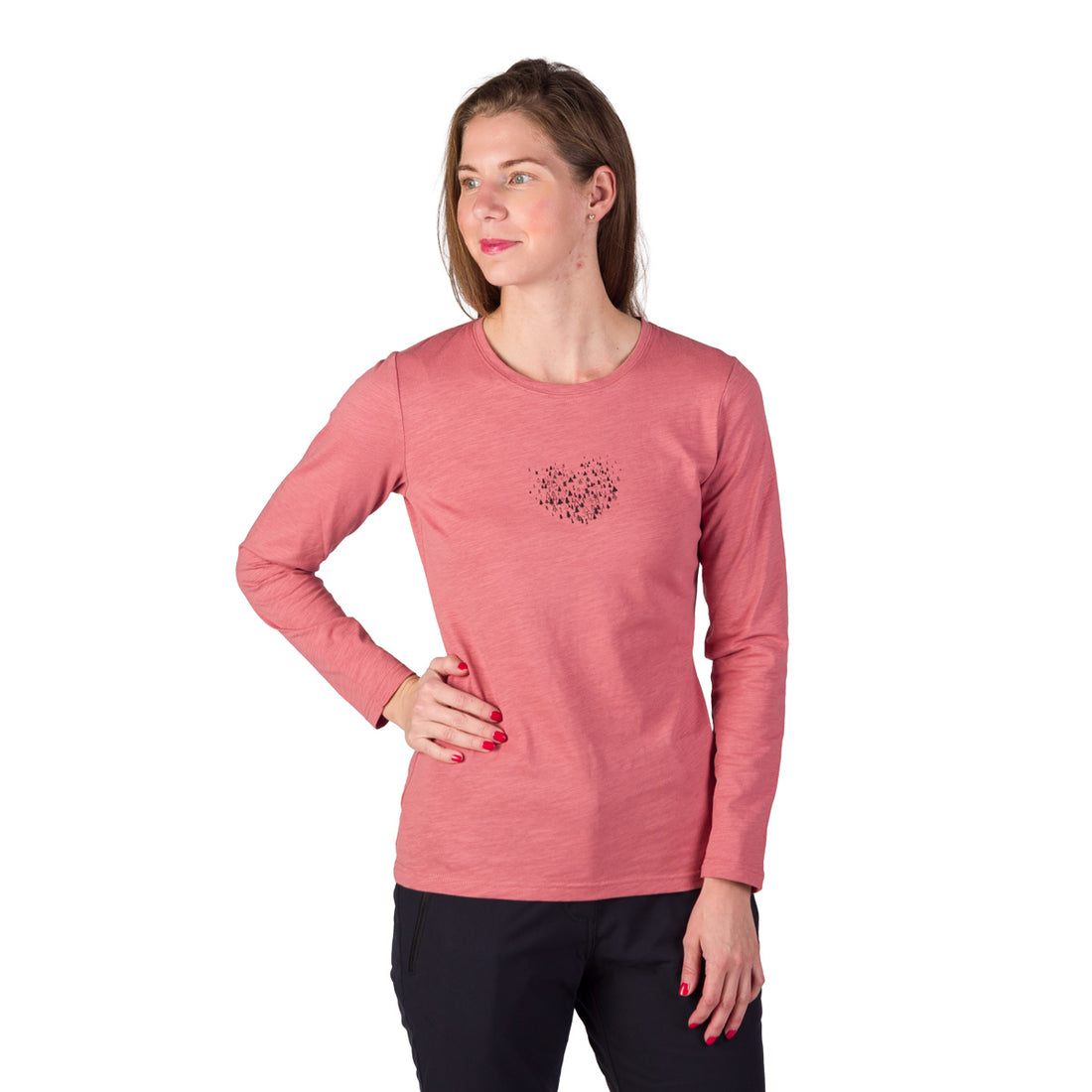 TR-6074OR women's organic slub cotton t-shirt NUUTTI