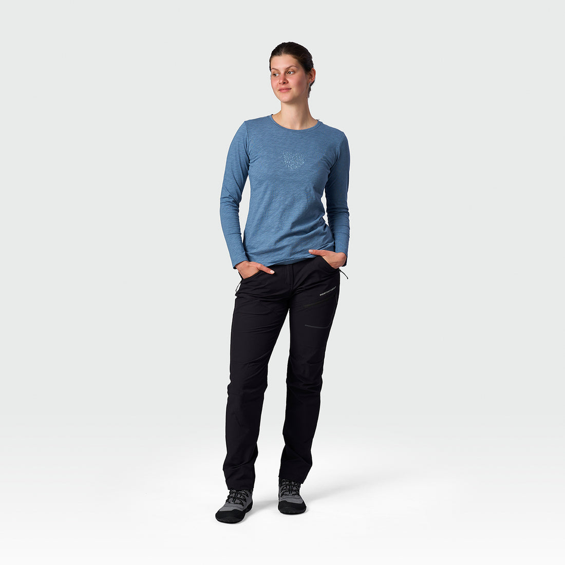 TR-6074OR women's organic slub cotton t-shirt NUUTTI