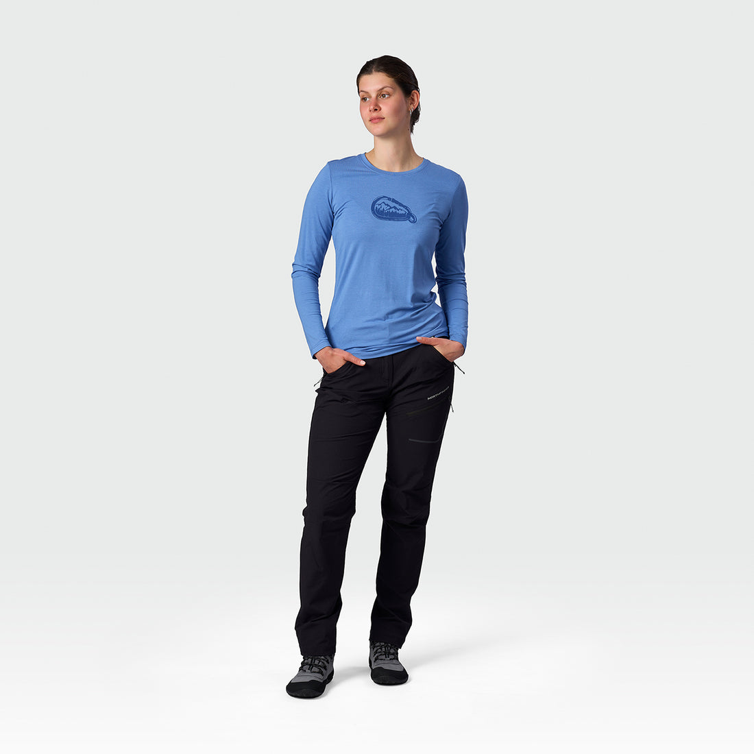 TR-6077OR women's outdoor bamboo T-shirt HENNA
