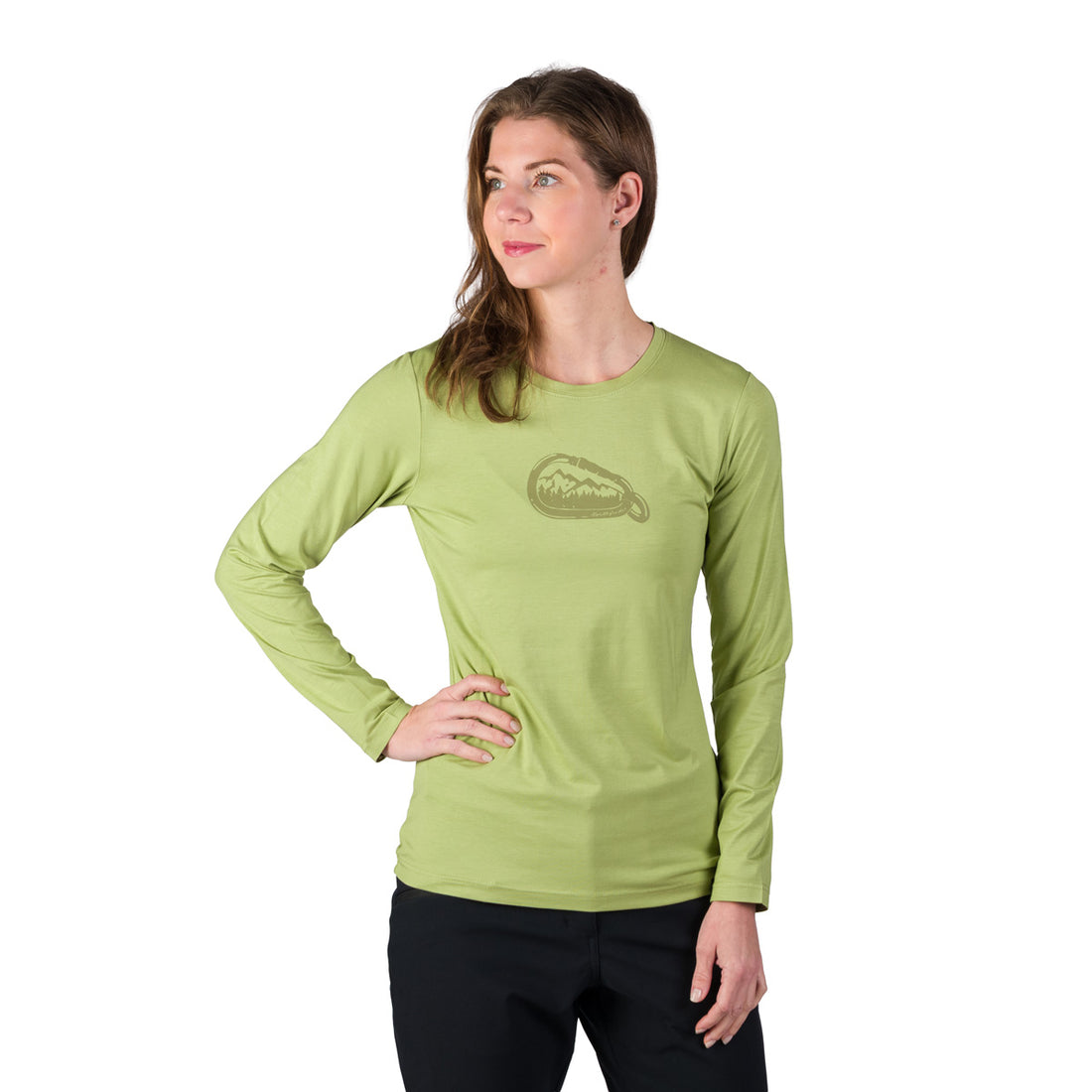 TR-6077OR women's outdoor bamboo T-shirt HENNA
