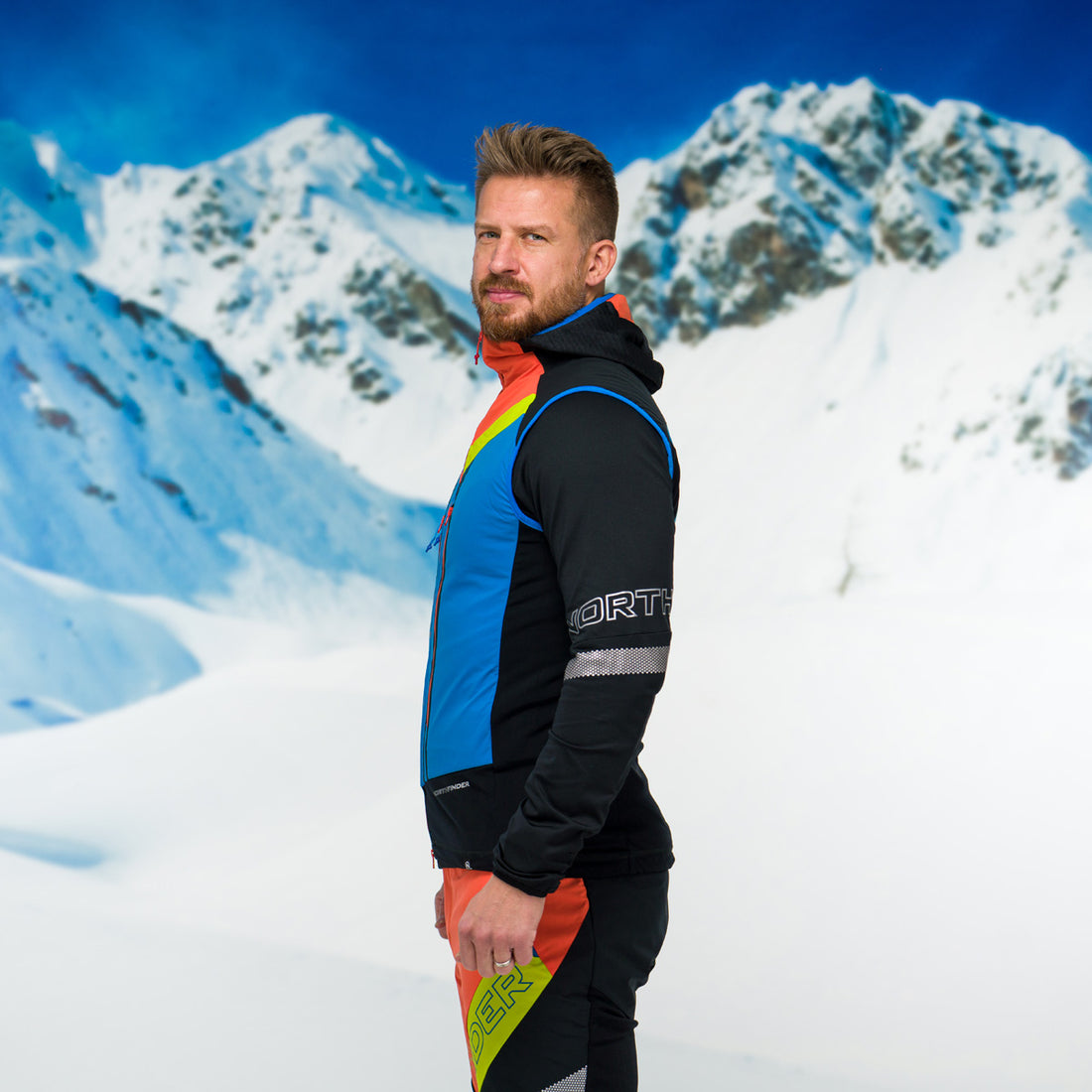 VE-32801SKP men's vest ski-touring thermal  polartec® alpha direct 2,5l VHAN