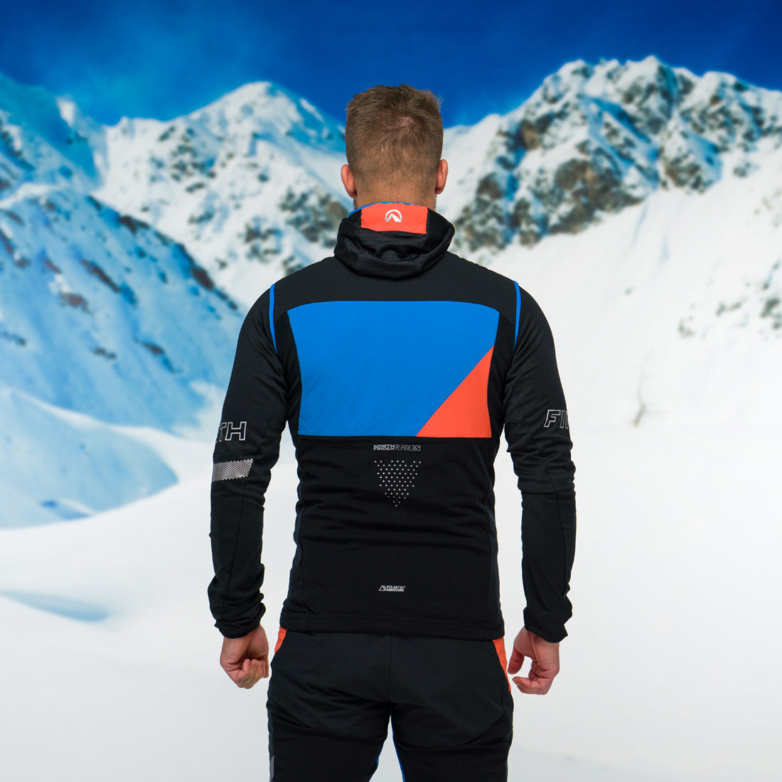 VE-32801SKP men's vest ski-touring thermal  polartec® alpha direct 2,5l VHAN