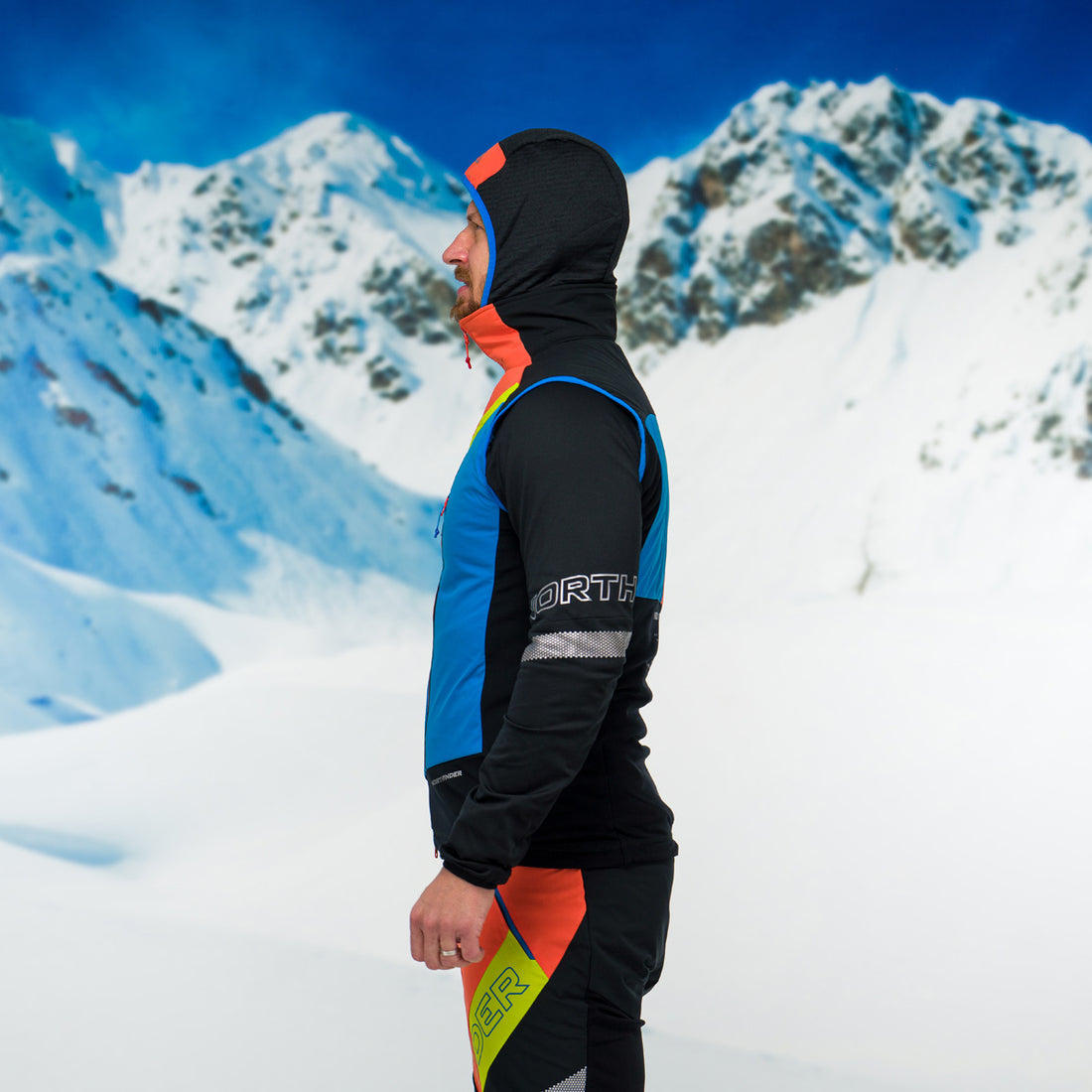 VE-32801SKP men's vest ski-touring thermal  polartec® alpha direct 2,5l VHAN