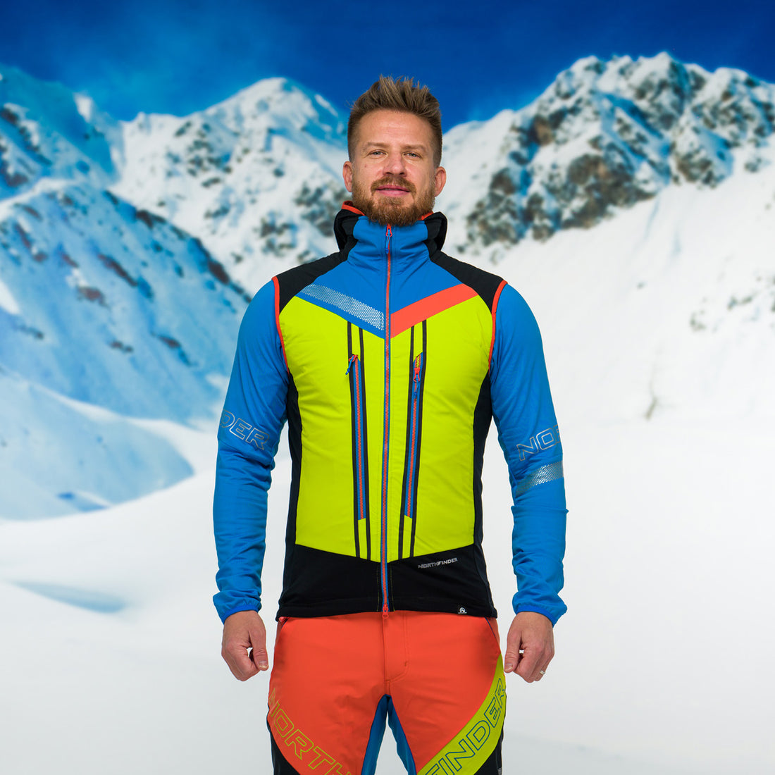 VE-32801SKP men's vest ski-touring thermal  polartec® alpha direct 2,5l VHAN