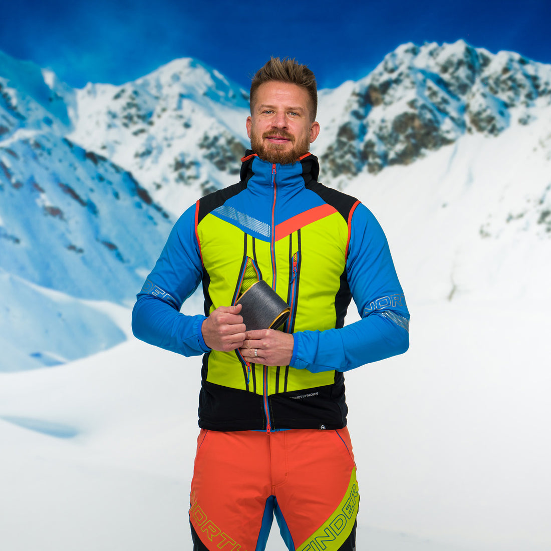 VE-32801SKP men's vest ski-touring thermal  polartec® alpha direct 2,5l VHAN