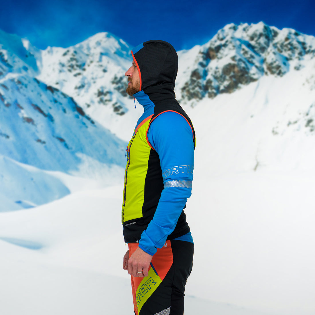 VE-32801SKP men's vest ski-touring thermal  polartec® alpha direct 2,5l VHAN