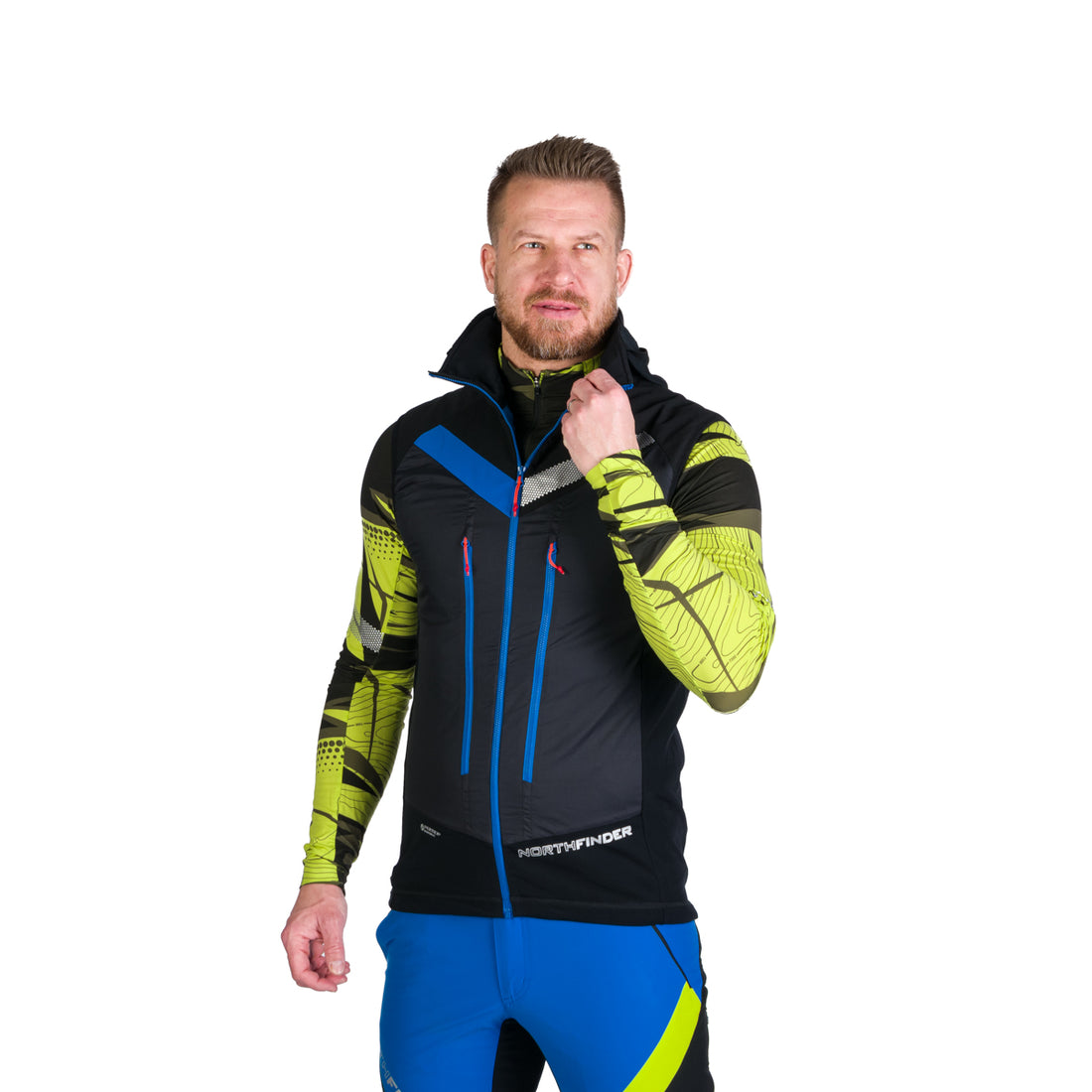 VE-32803SKP men's ski-touring vest allseasons padded Polartec® Alpha Direct 2L VHAN 3