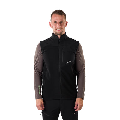 VE-3450OR men's fleece vest LUCIUS