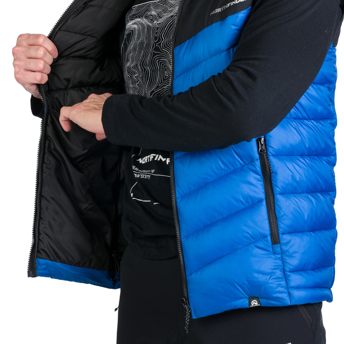 VE-3477OR men's outdoor insulated vest FILIPPO