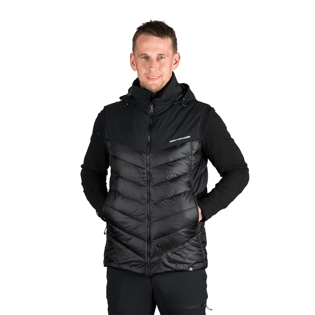 VE-3500OR men's outdoor insulated vest JEDRICK