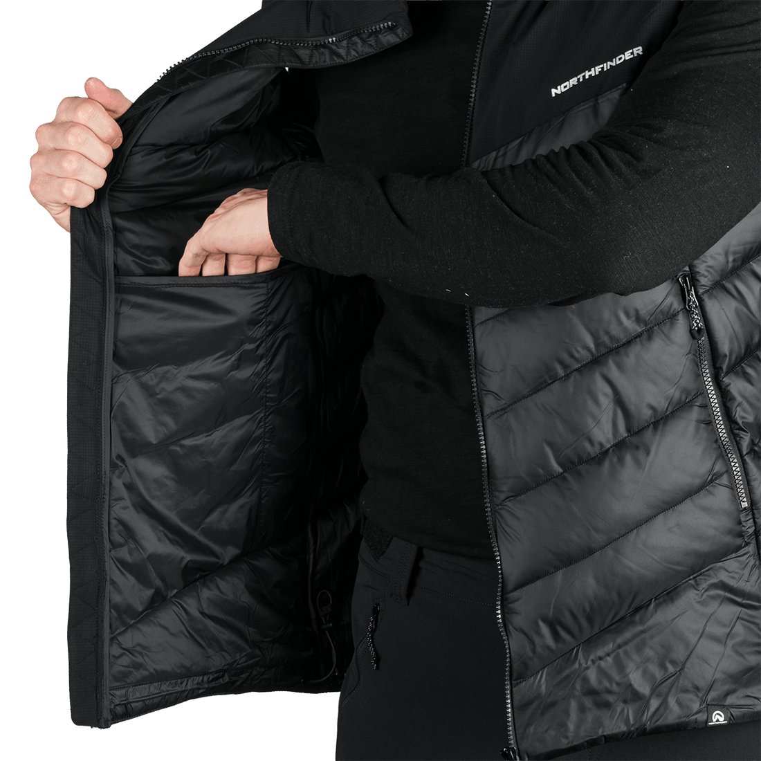 VE-3500OR men's outdoor insulated vest JEDRICK