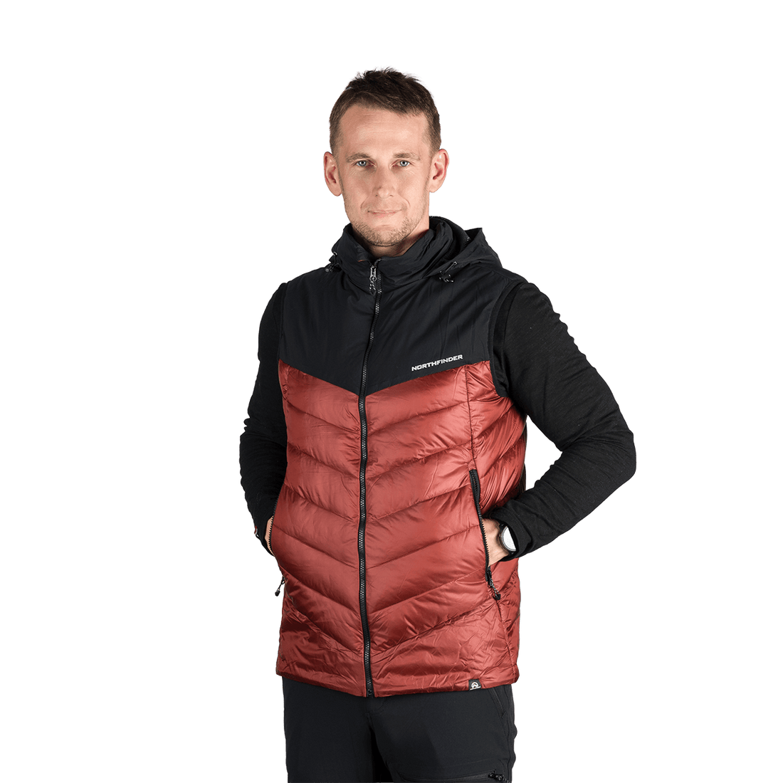 VE-3500OR men's outdoor insulated vest JEDRICK