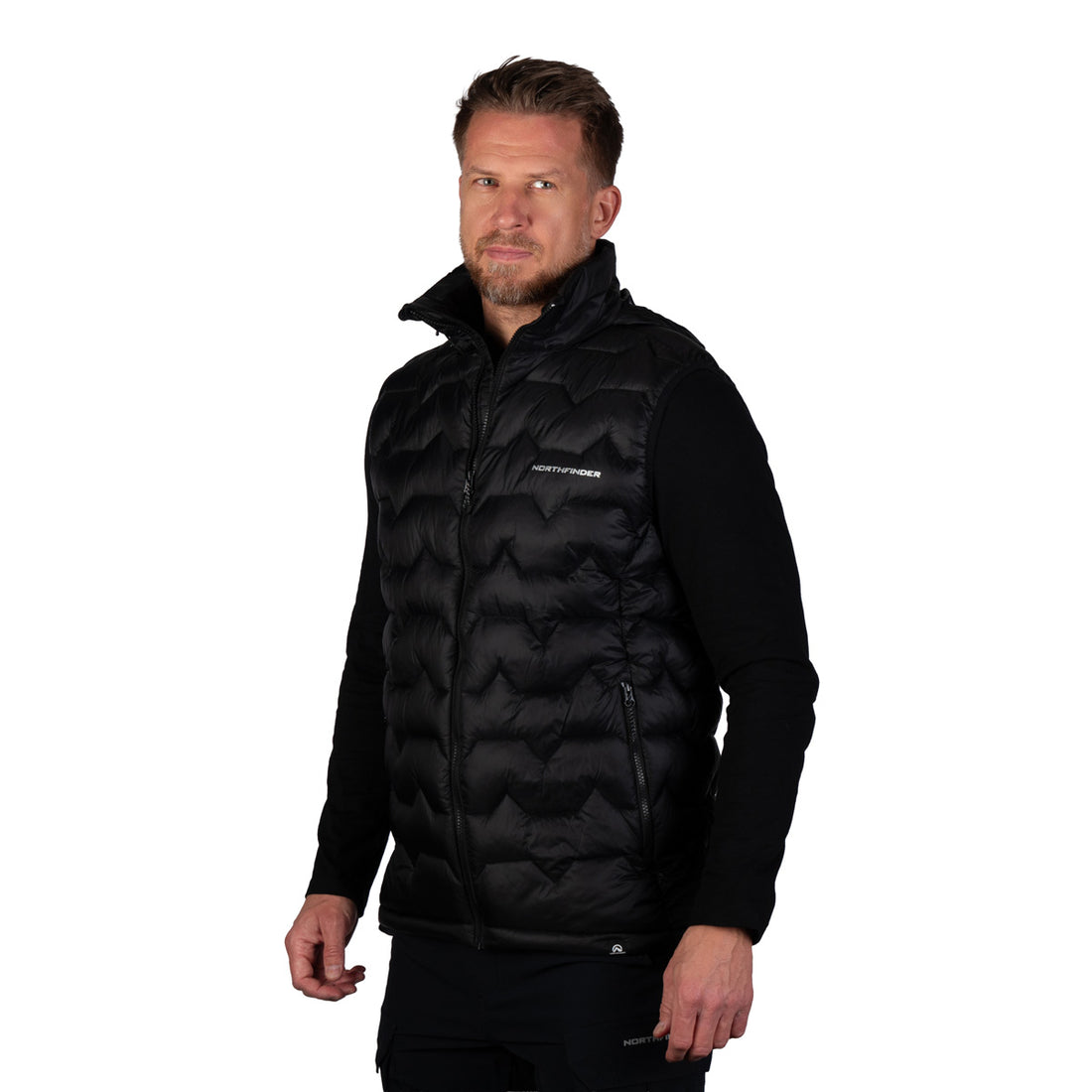 VE-3515OR men's outdoor insulated vest SAALVADO