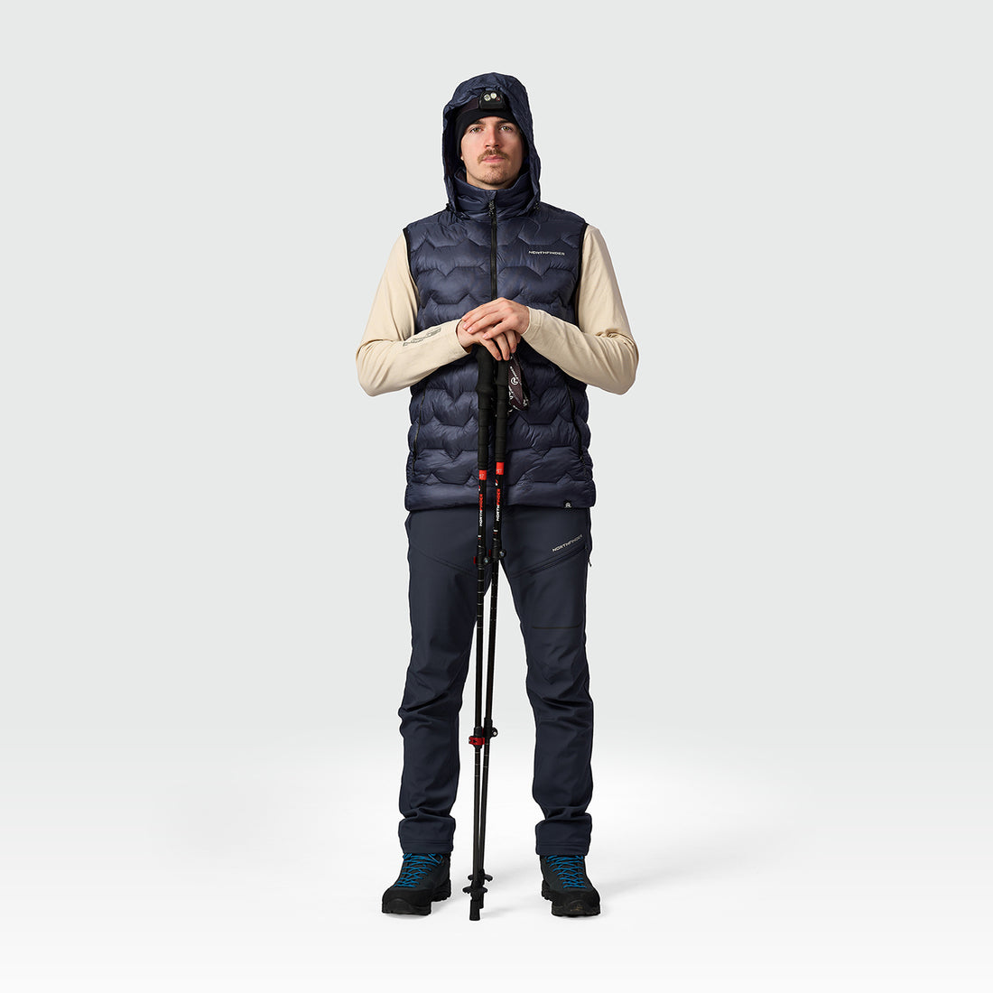 VE-3515OR men's outdoor insulated vest SAALVADO